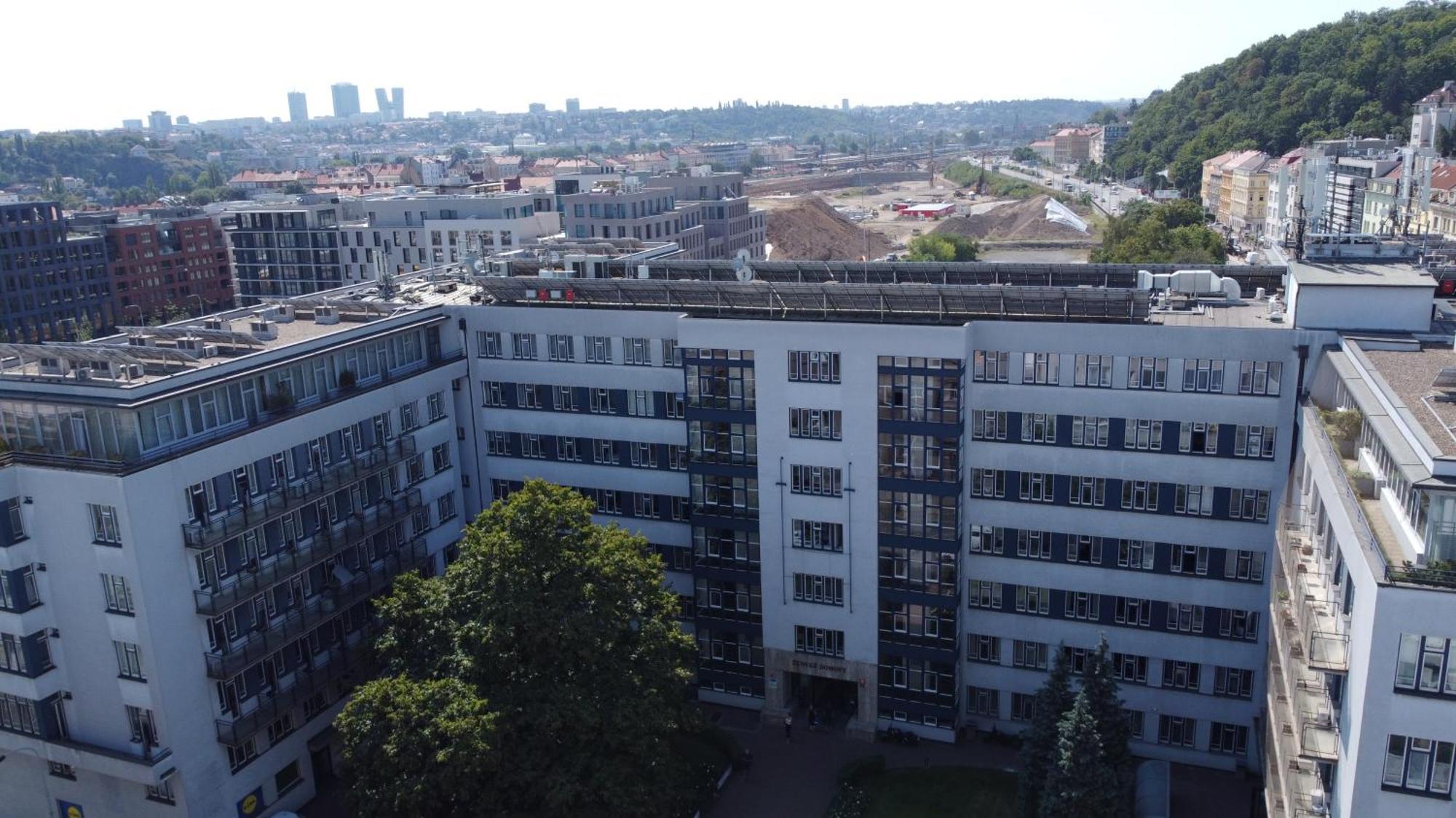 Akcent Hotel Prag Exterior foto