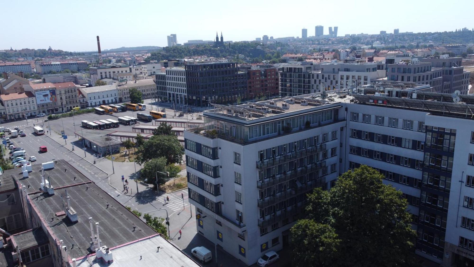 Akcent Hotel Prag Exterior foto