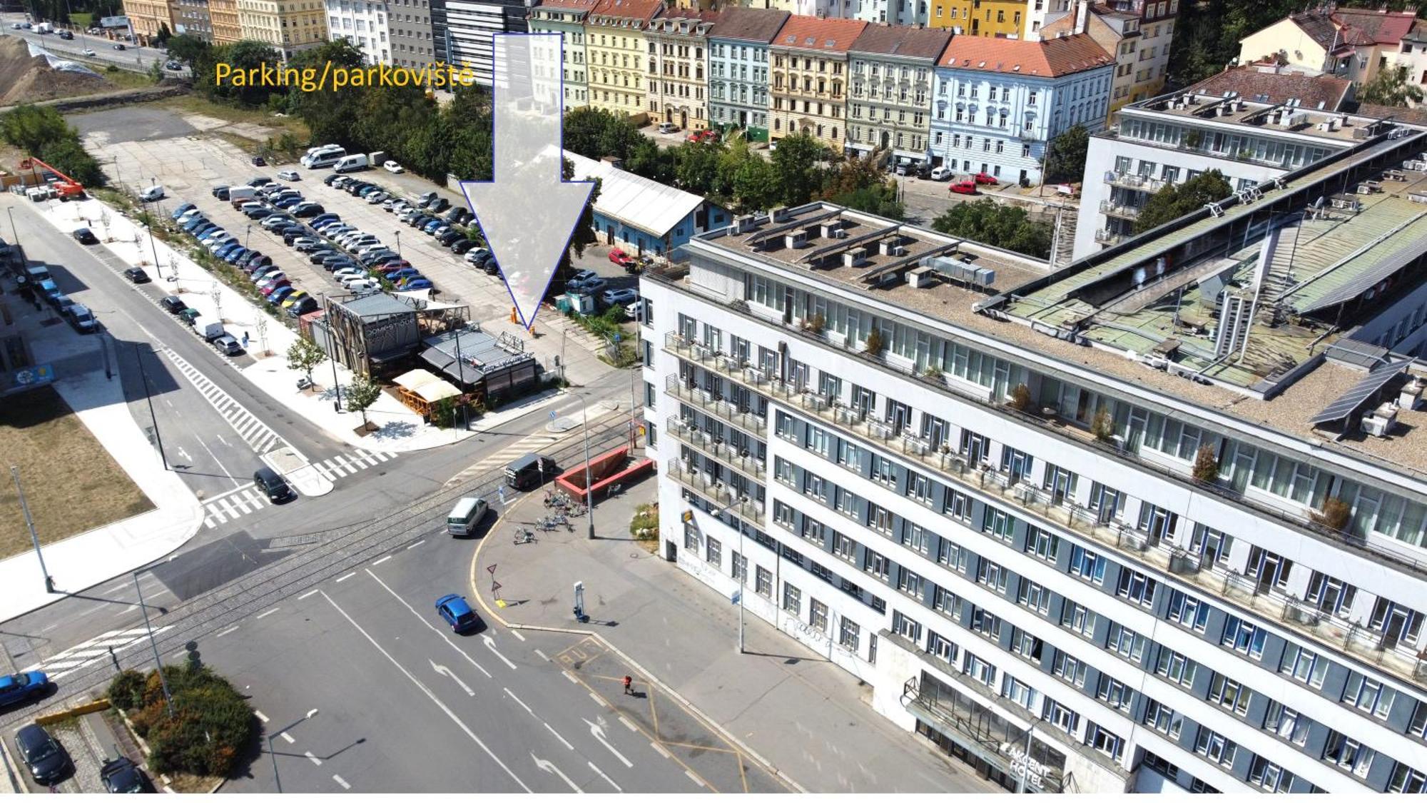 Akcent Hotel Prag Exterior foto